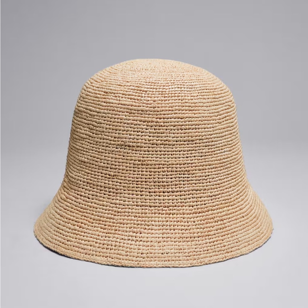 & Other Stories Tan Woven Hat